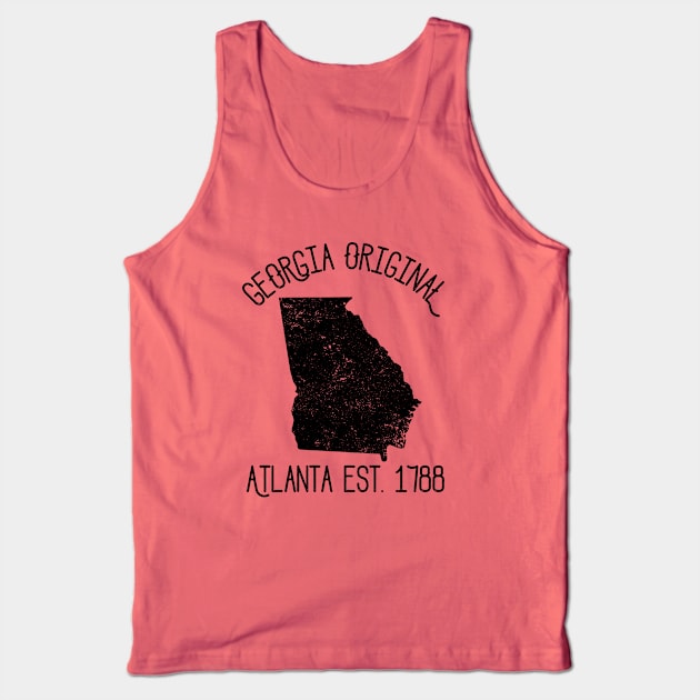 Georgia Original Atlanta est.1788 Tank Top by Perpetual Brunch